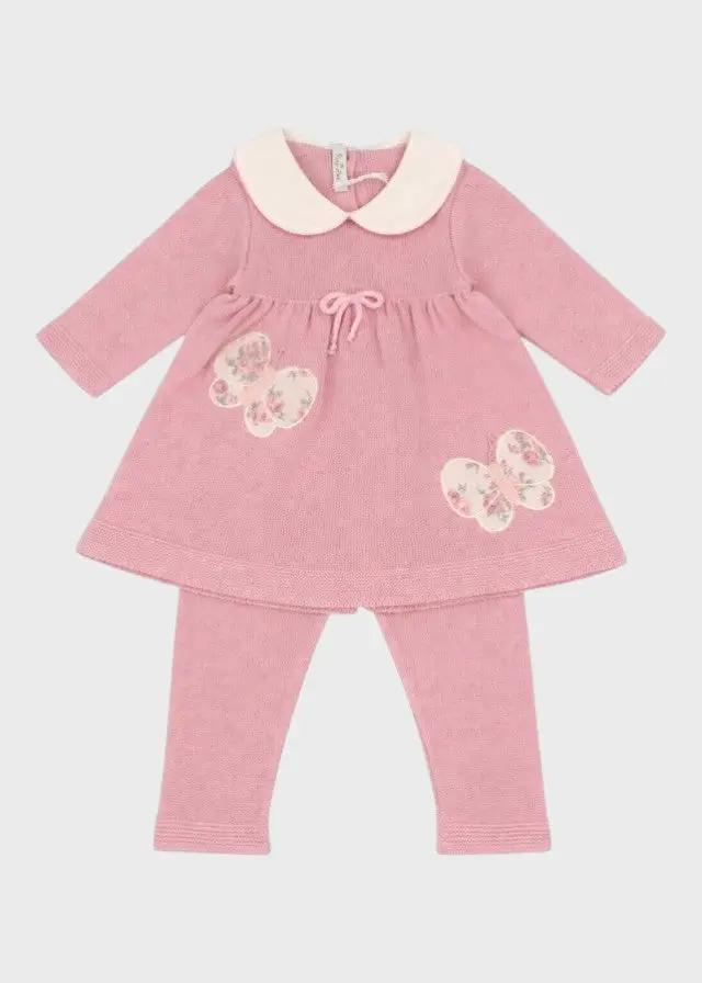 Completo nascita Neonata Rosa FARFALLE/456-R by BABY LORD