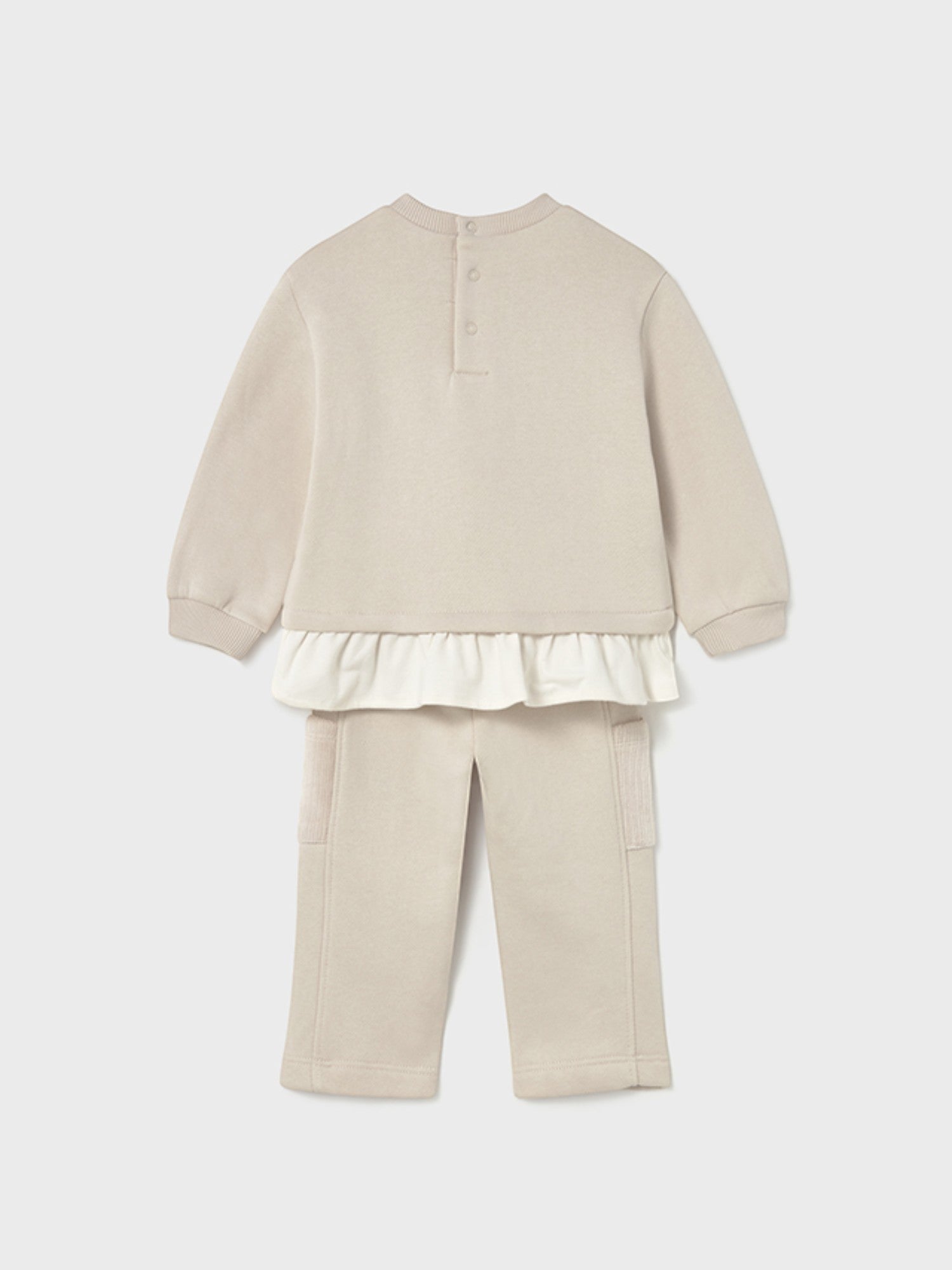 tuta Bimba Avorio 2843/52 -  NANU' BABY