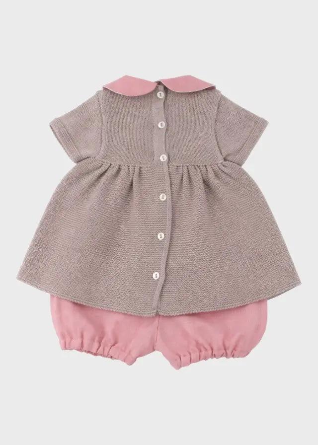 Completo nascita Neonata Avorio FIOCCO 485 by BABY LORD