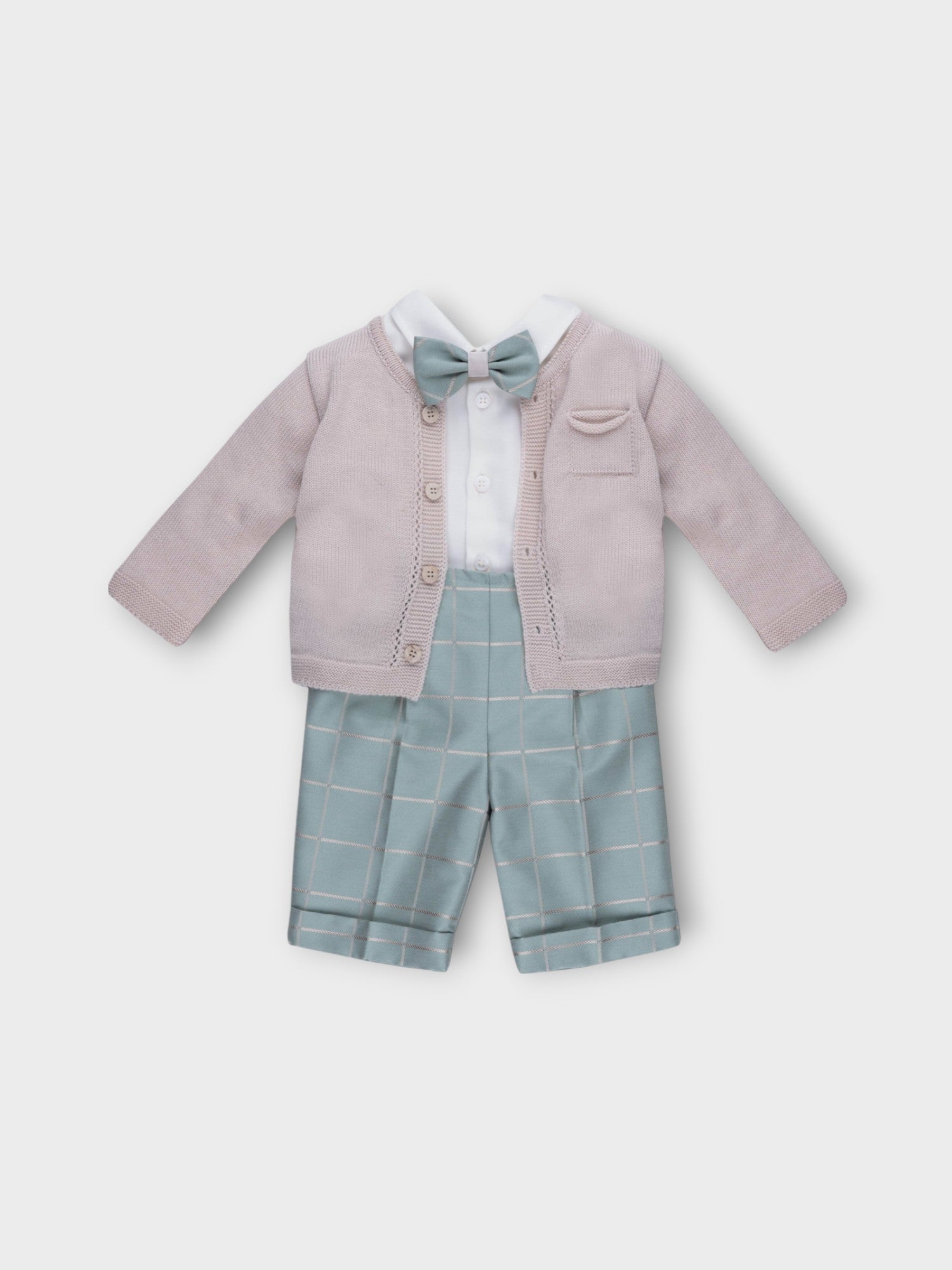 Completo Cerimonia Bimbo NATURAL IM21360L -  NANU' BABY