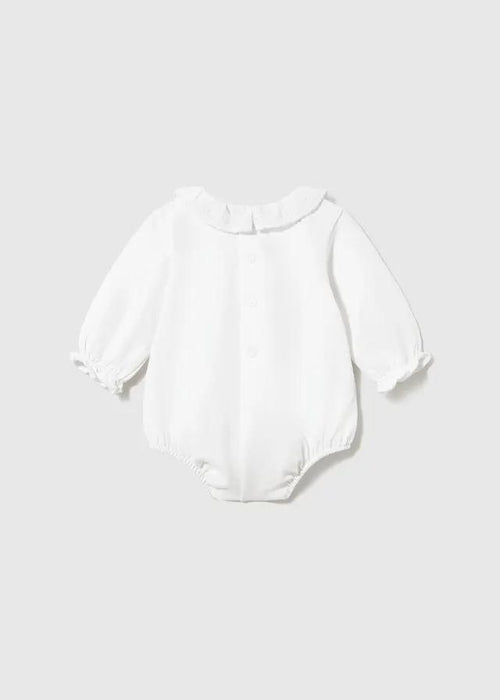 Body con colletto Bimba Bianco 2770/89 by MAYORAL