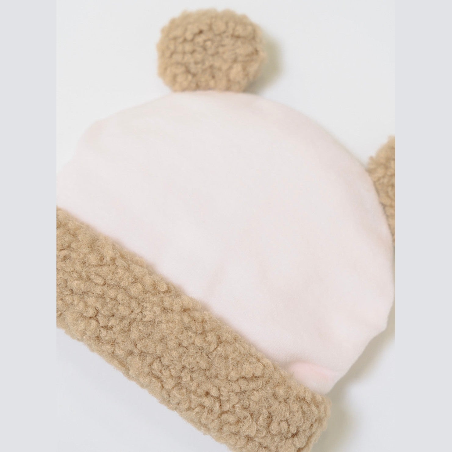 Cuffia Neonata ROSA IN7073/R -  NANU' BABY