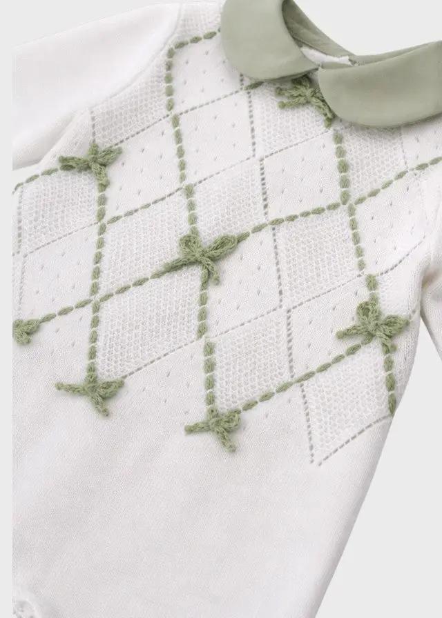Tutina Neonata Verde FF168342/447 by COLORICHIARI