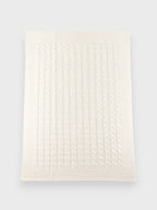 Coperta Neonato Bianco TRECCIA 123/30 by BABY LORD