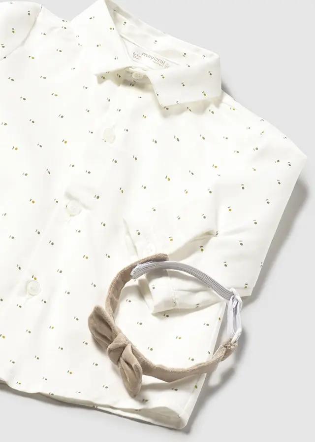 Camicia Bimbo Beige 2196/21 by MAYORAL
