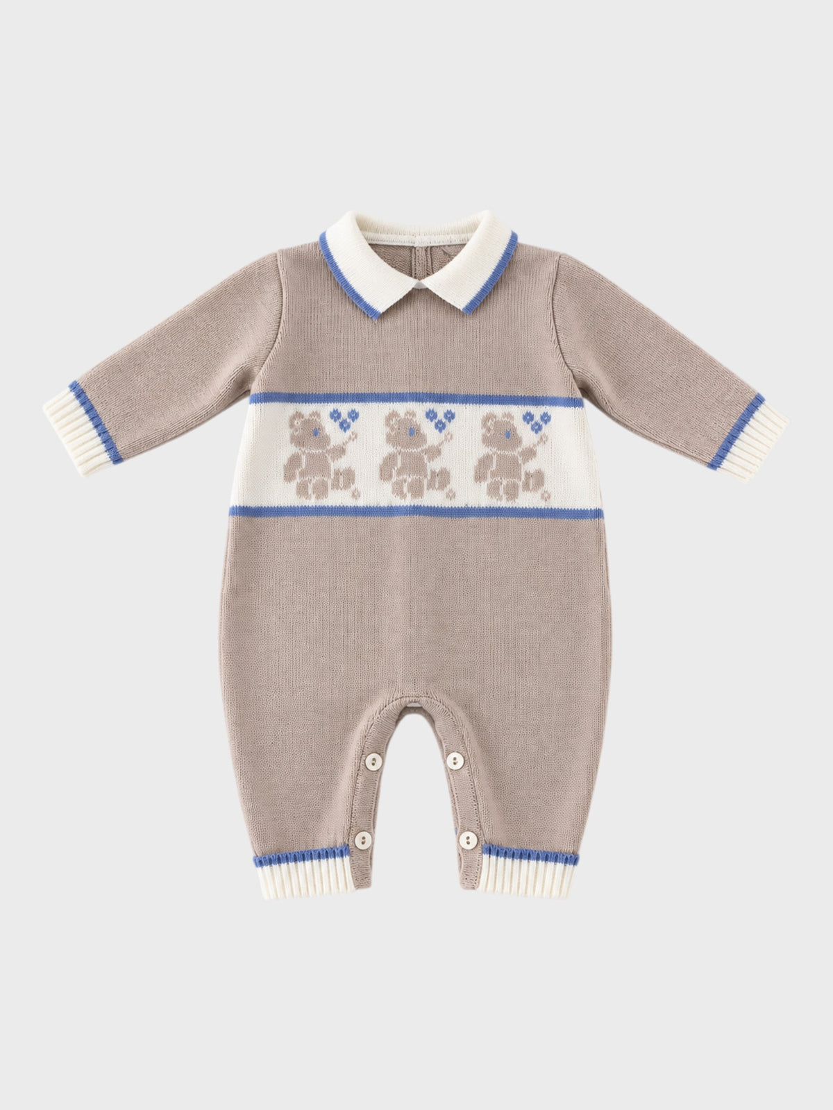 Coordinato nascita Neonato Beige 7827