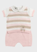 Completo nascita Neonata Rosa EK6052/R by MARLU'