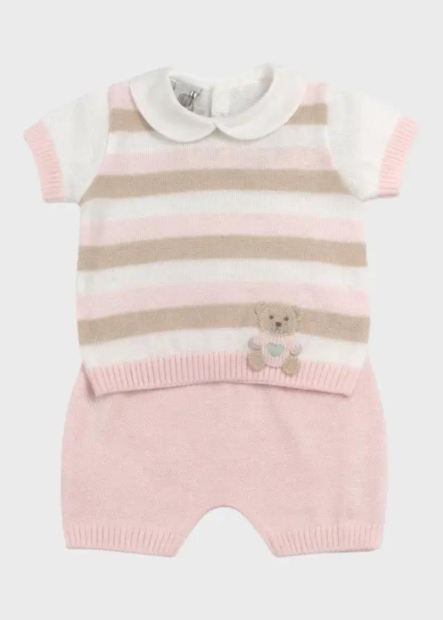 Completo nascita Neonata Rosa EK6052/R by MARLU'