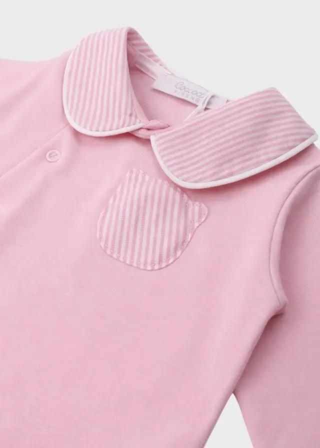Tutina Neonata Rosa C63007/R-C by COCCODE'