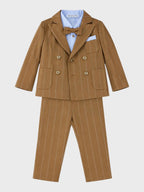 Completo Cerimonia Bimbo Marrone MN508737/5018 by COLORICHIARI