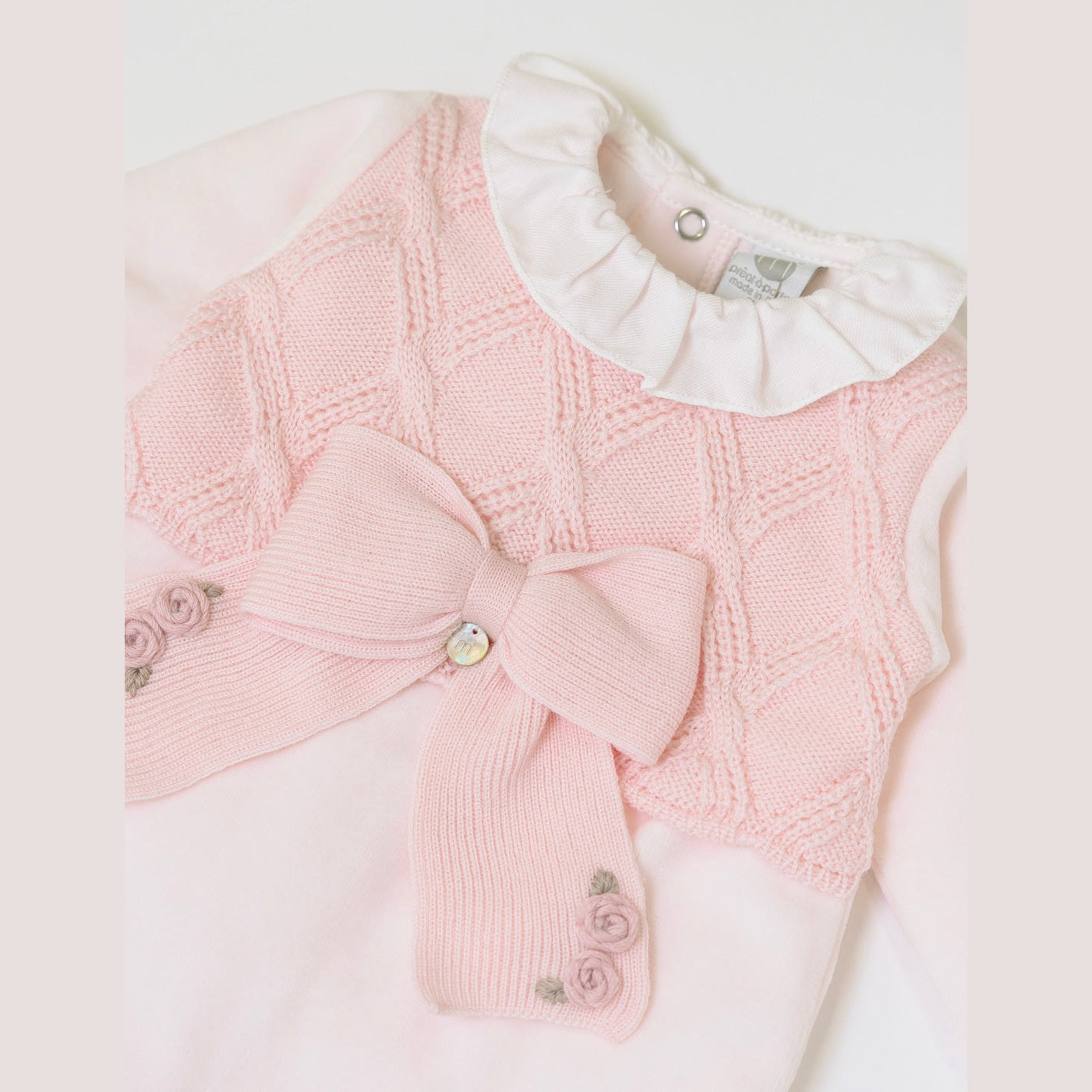 Tutina Neonata ROSA IN2414/R -  NANU' BABY