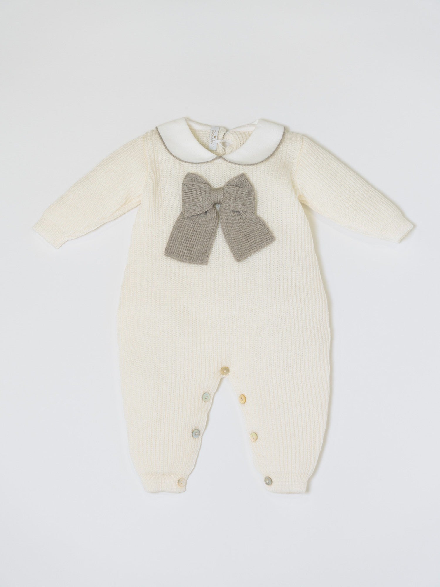 Tutina Fiocchi Neonata PANNA FIOCCHI/344 -  NANU' BABY