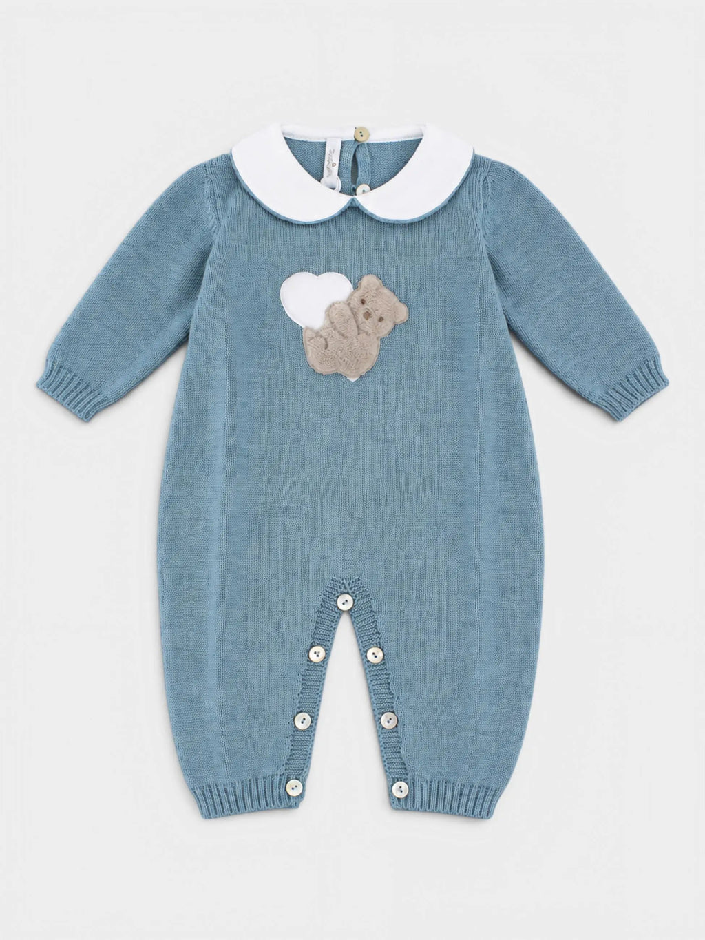 Tutina Neonato Verde TEDDY LOVE 334 by BABY LORD