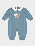 Tutina Neonato Verde TEDDY LOVE 334 by BABY LORD