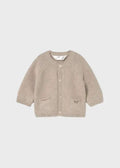 Cardigan Bimbo Beige Tricot Poliammide 2337/49