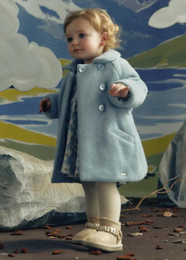 Cappotto Bimba Azzurro 2435/16 by MAYORAL