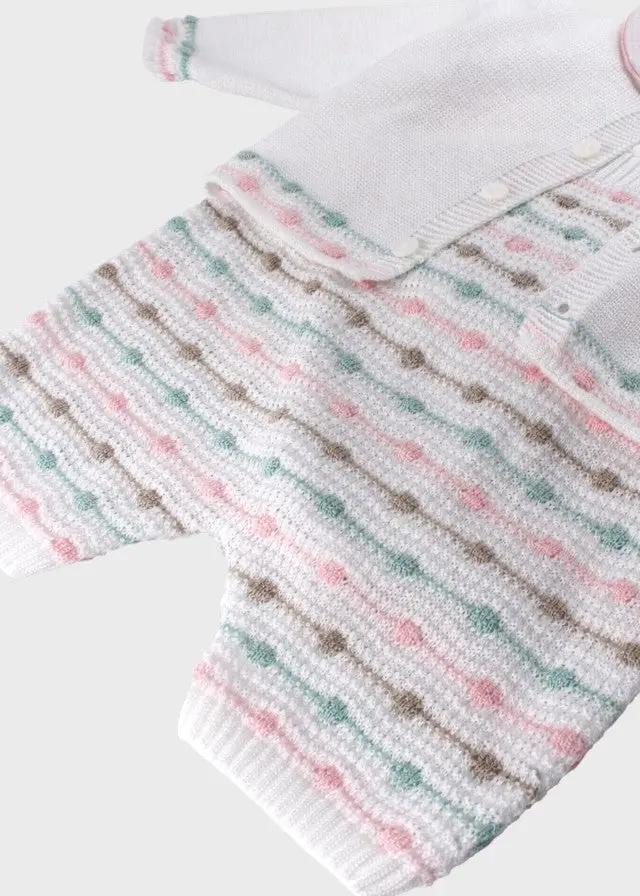 Completo nascita Neonata Rosa EK5131/R by MARLU'
