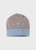 Cuffia Neonato Avorio NODINI 660/S by BABY LORD