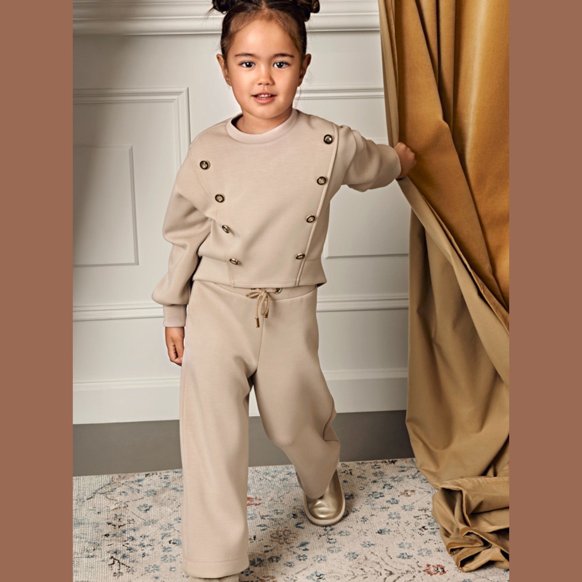 Compl. fascia contrasto Bimba Avorio 5730/67 -  NANU' BABY