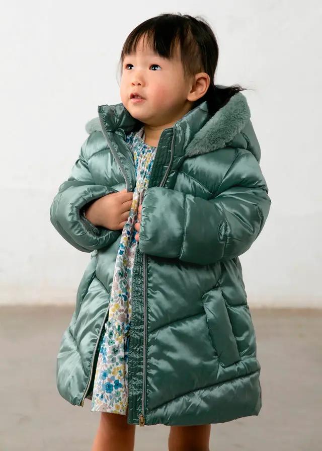 Cappotto Bimba Verde 2440/26 by MAYORAL