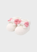 Babbucce Neonata Bianco FIOCCHI/766-B by BABY LORD
