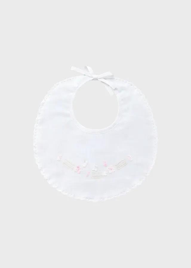 Bavetta Neonata Bianco SKY/768R by PICCOLA GIUGGIOLA