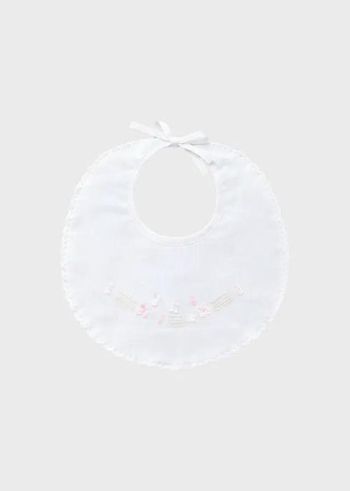 Bavetta Neonata Bianco SKY/768R by PICCOLA GIUGGIOLA
