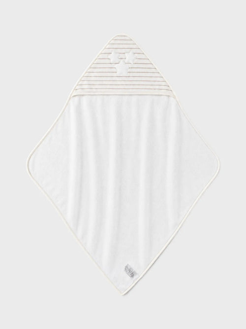 Accappatoio Neonato Panna C64620/P-B by COCCODE'