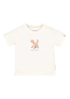 T-shirt Bimbo Bianco CL26021312 by LITTLE DUTCH