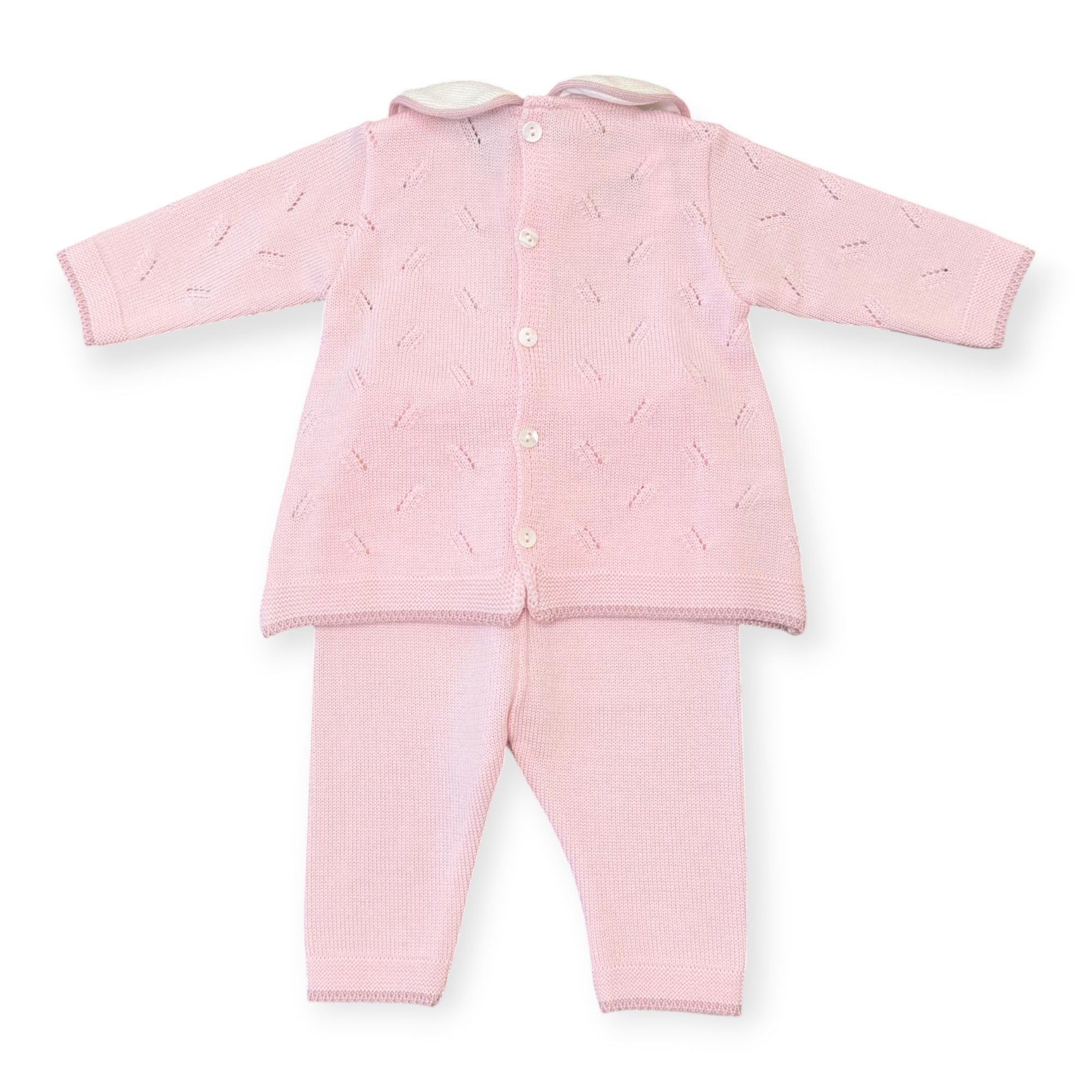 Completo Nascita Neonata Rosa Fiore 7782