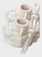 Babbucce Neonata Vaniglia IS13S by MARLU'