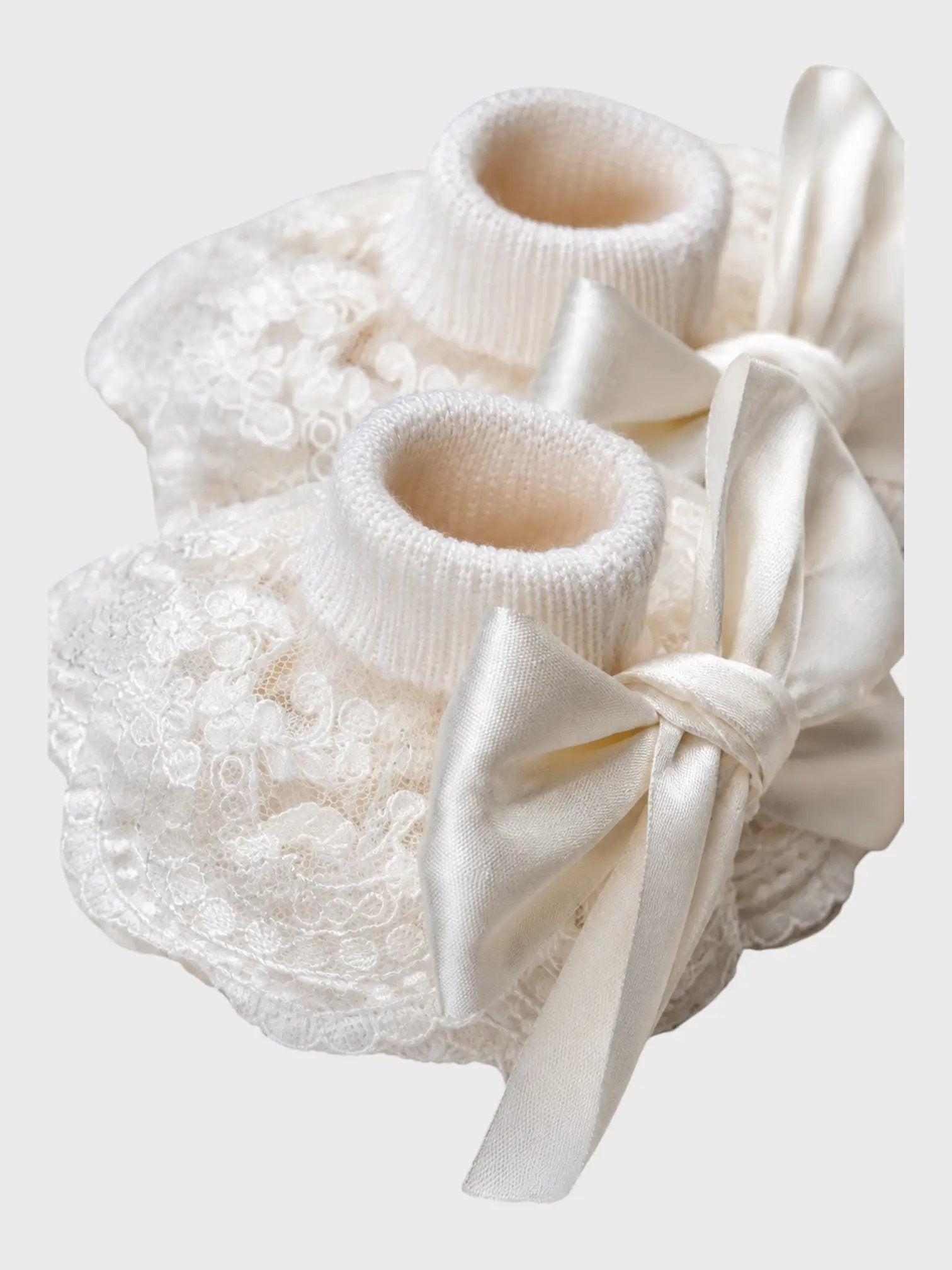 Babbucce Neonata Vaniglia IS13S by MARLU'