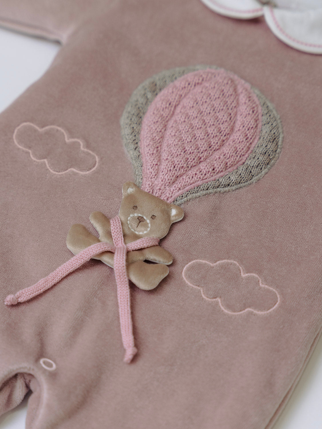 Tutina Mongolfiera Neonata ROSA IN5714/M -  NANU' BABY