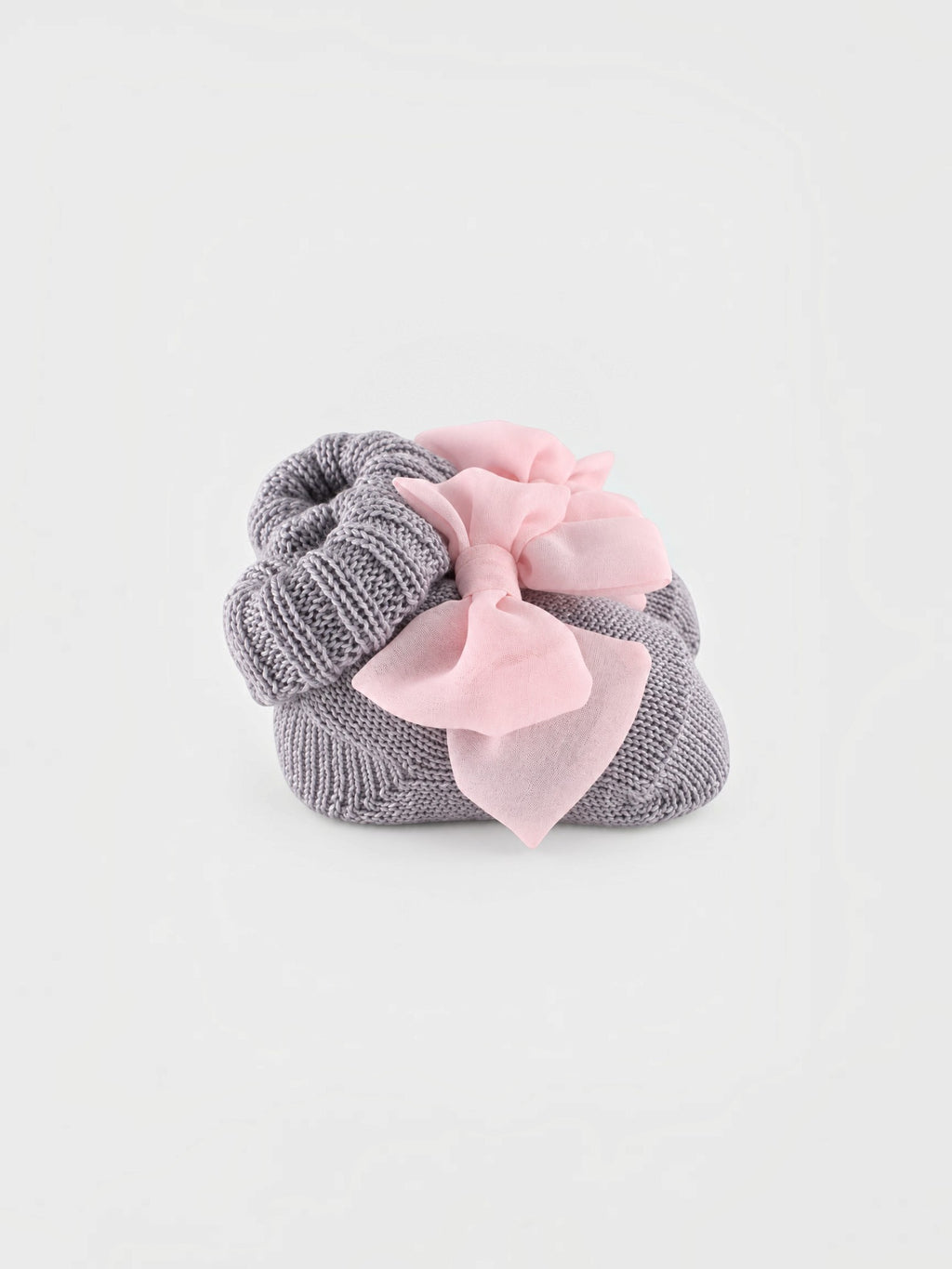 Babbucce Neonata Grigio CUORE/703