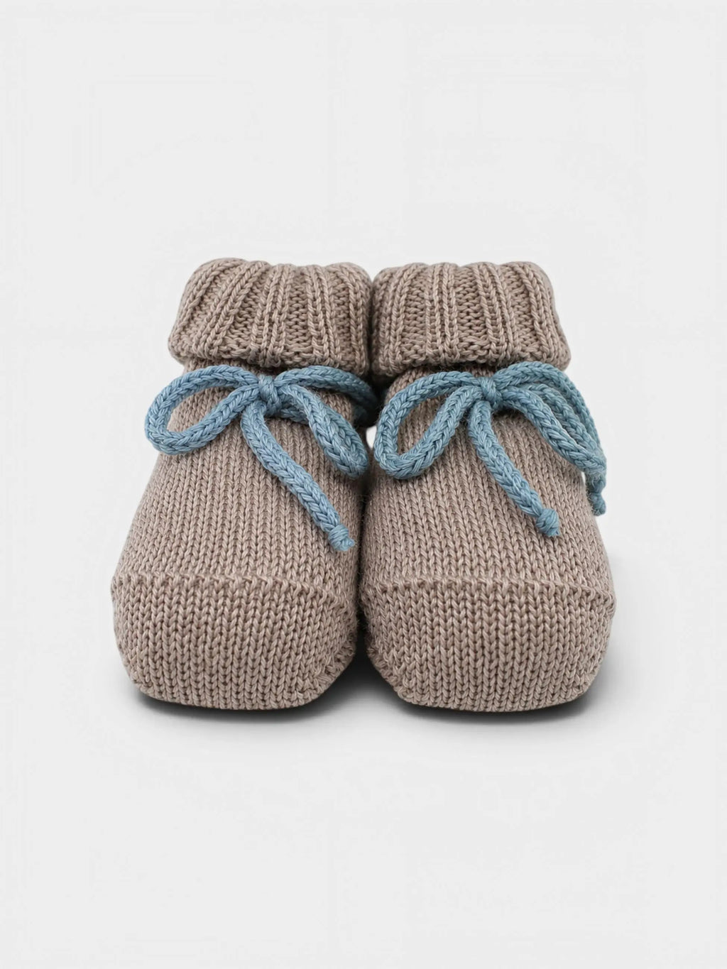 Babbucce Neonato Avorio RIGHE 706/E by BABY LORD