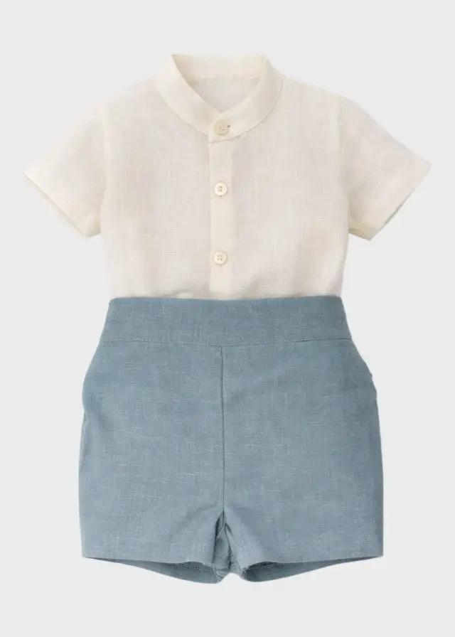 Completo Cerimonia Bimbo Azzurro 39826/A by LILUS