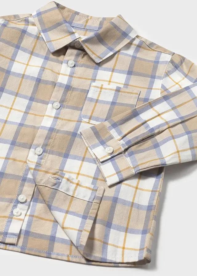 Camicia Bimbo Beige 2109/92 by MAYORAL