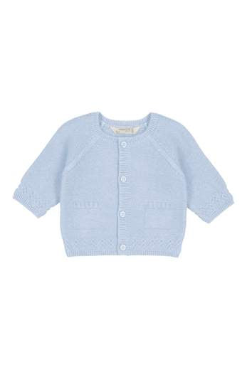 Cardigan basic in caldo cotone Bimbo CIELO 2301-C
