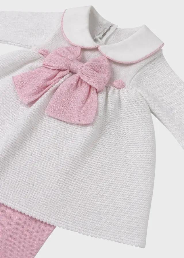 Completo nascita Neonata Bianco FIOCCO 478 by BABY LORD