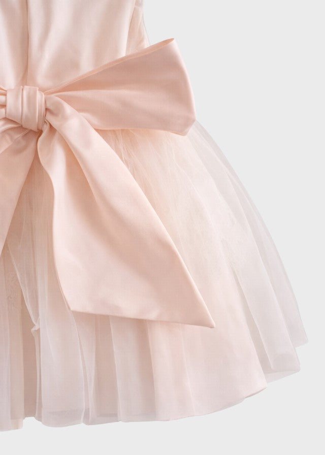 Abito Cerimonia Bimba Rosa FB072/R by FLO' SARTORIA ITALIANA