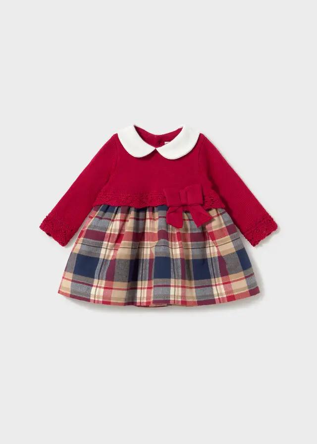 Abito Bimba Rosso 2801/11 by MAYORAL