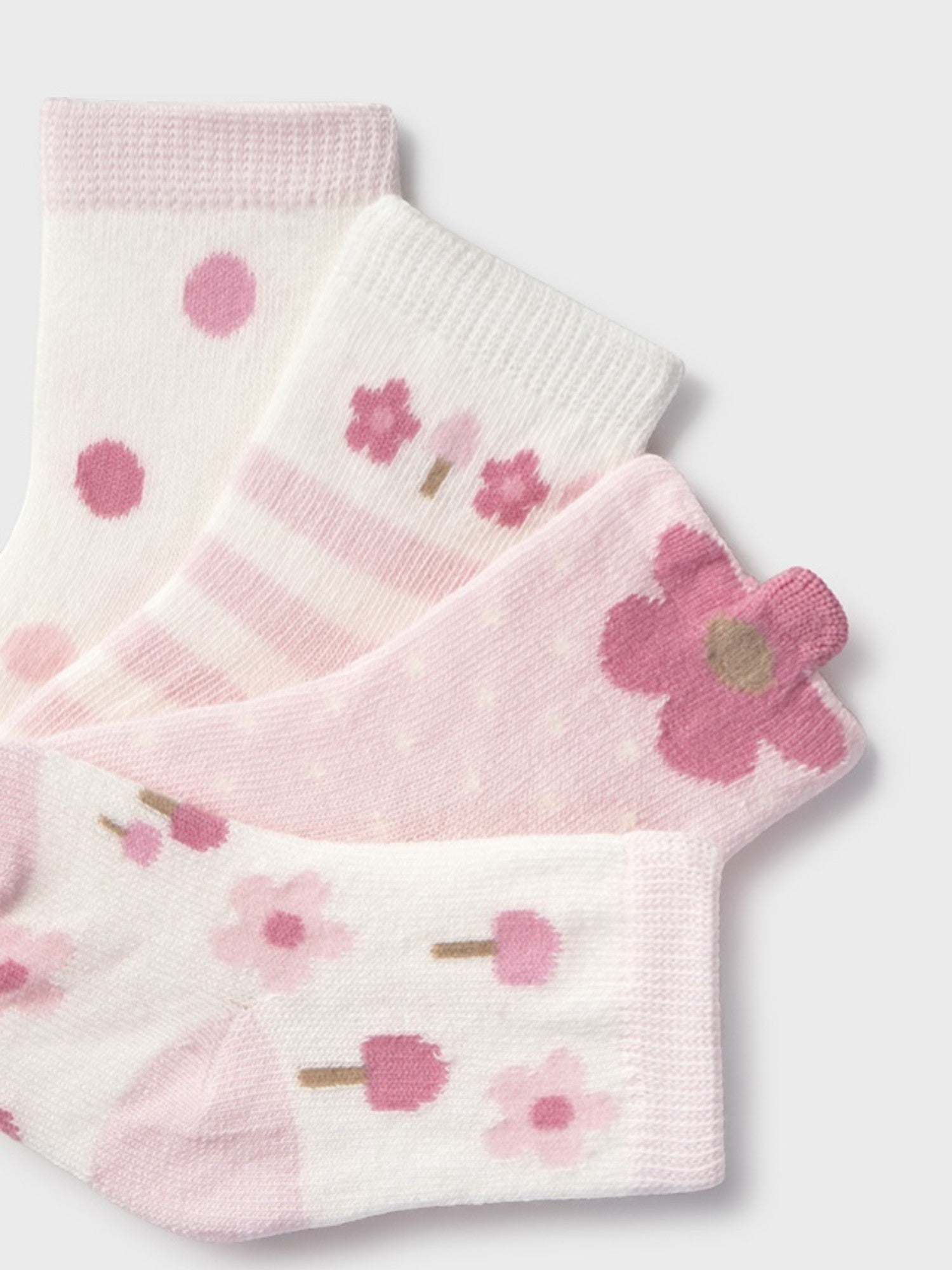 Calze Neonata Rosa 9921/68 -  NANU' BABY