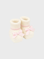 Babbucce Neonato Bianco 8236 by BIMBALO'