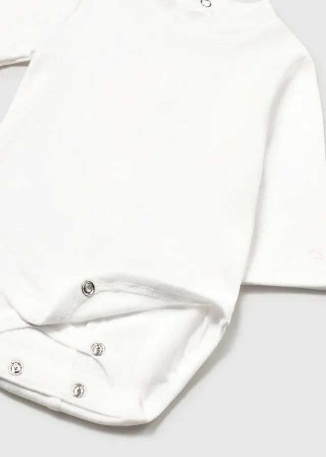 Body collo lupetto Bimbo Bianco 2760/89 by MAYORAL