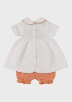 Completo Bimba Arancione FIOCCO 479/A by BABY LORD