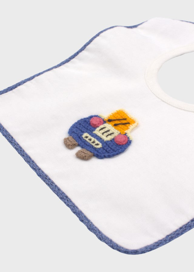 Bavetta Neonato Blu CETIN/BAV by PICCOLA GIUGGIOLA
