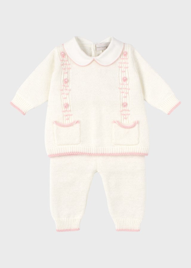 Completo nascita Neonata Bianco MARCO/CN by PICCOLA GIUGGIOLA