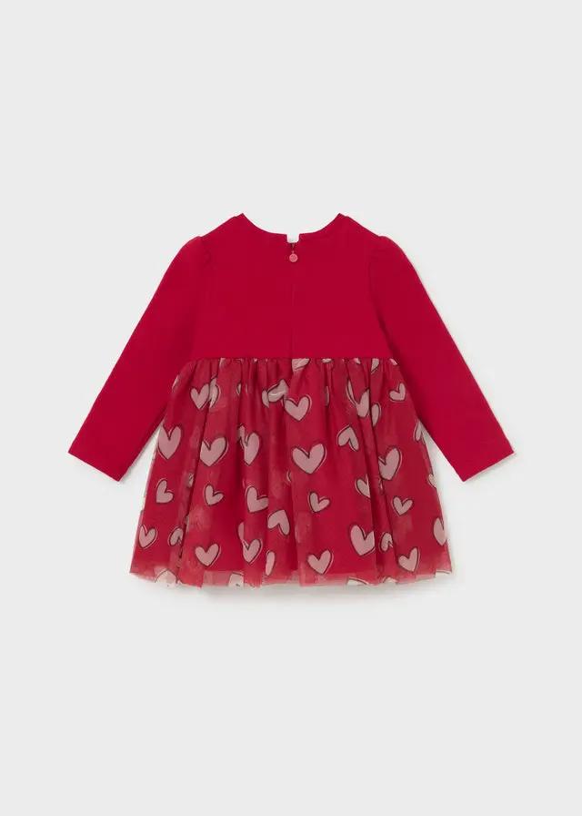 Abito Bimba Rosso 2941/15 by MAYORAL