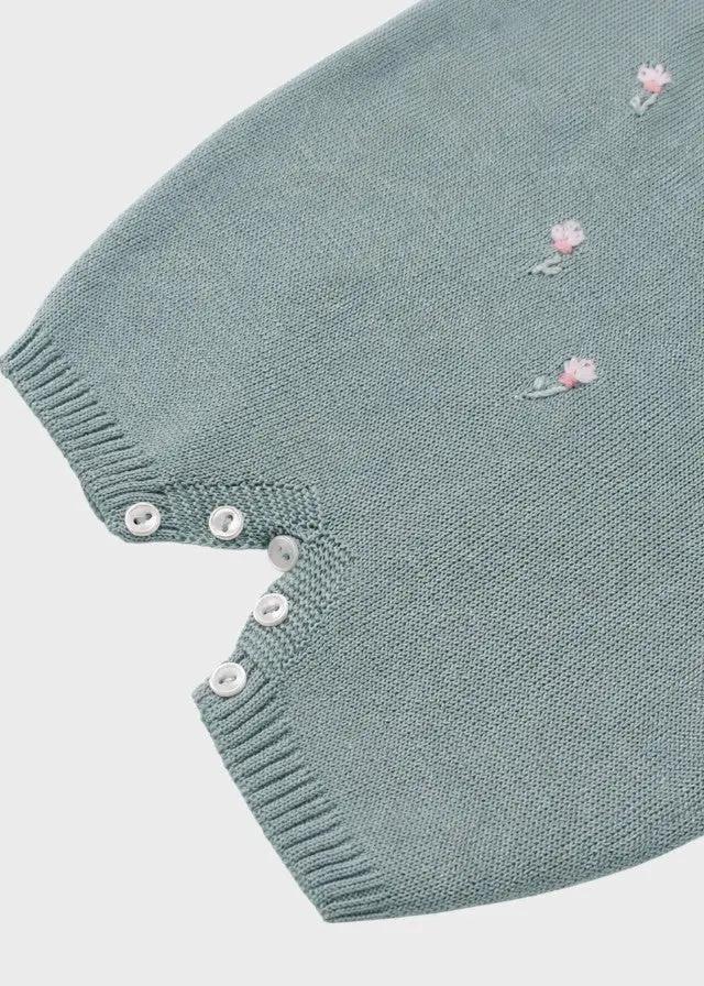 Tutina Neonata Verde MARGHERITE 363/V by BABY LORD