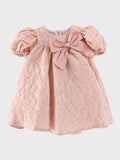 Abito Cerimonia Bimba Rosa IB1401
